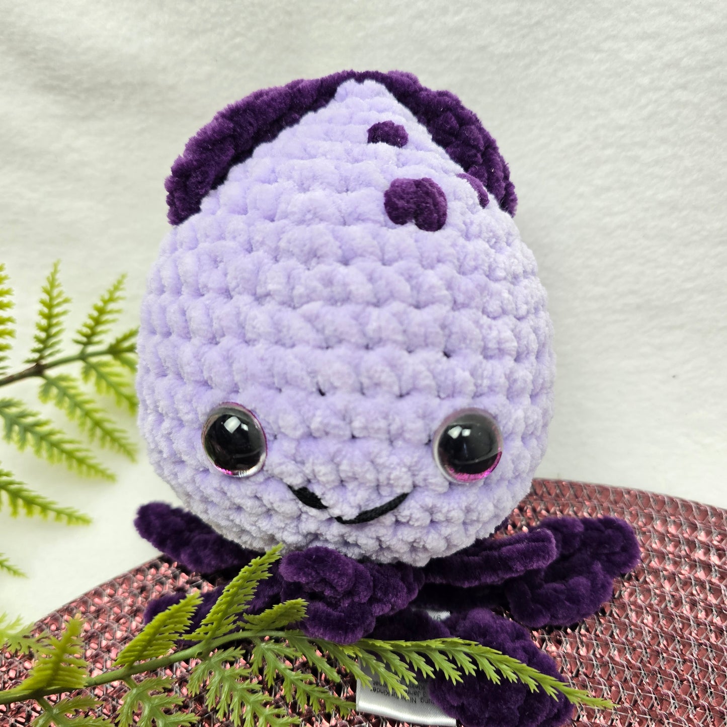 Tintenfisch Lila - Amigurumi Häkeltier