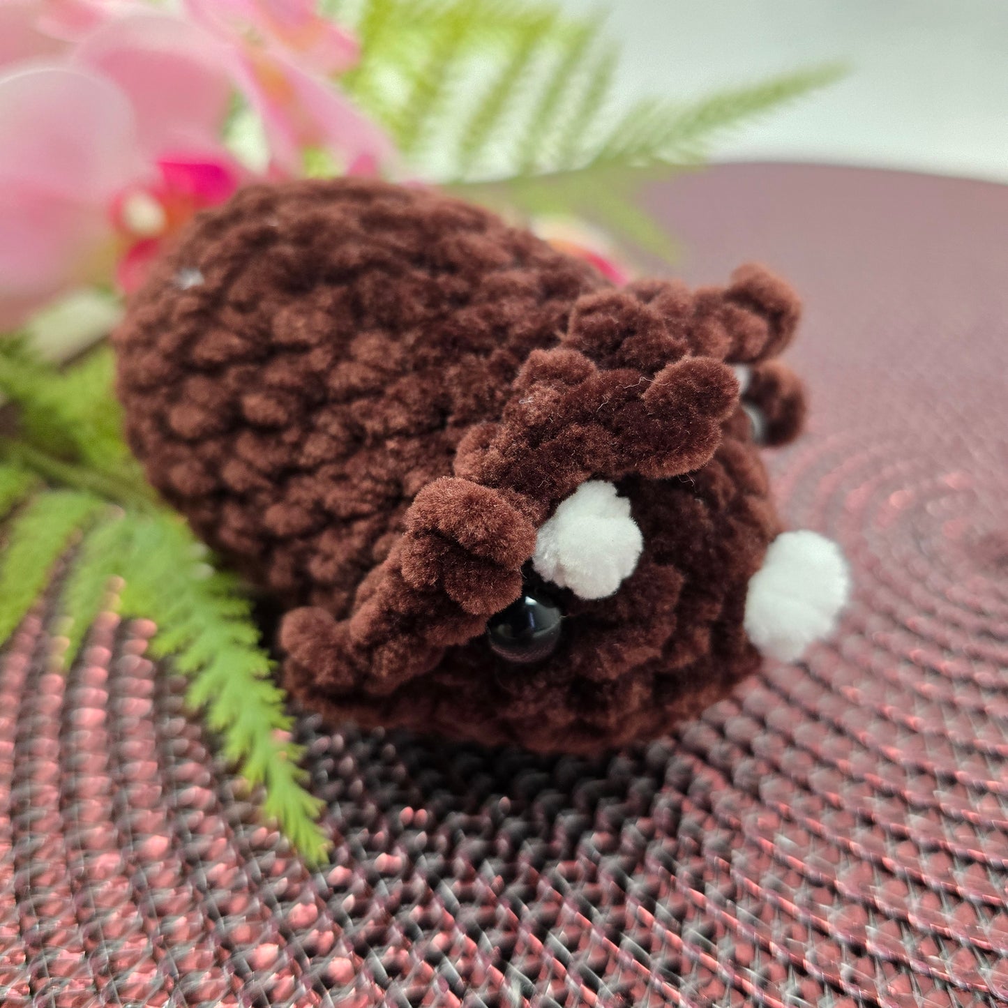 Mini Triceratops - Amigurumi Häkeltier