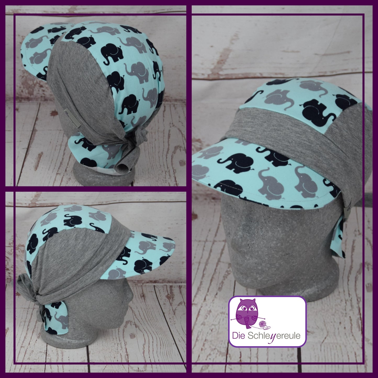 Bandana kleines Schild - Elo Mint