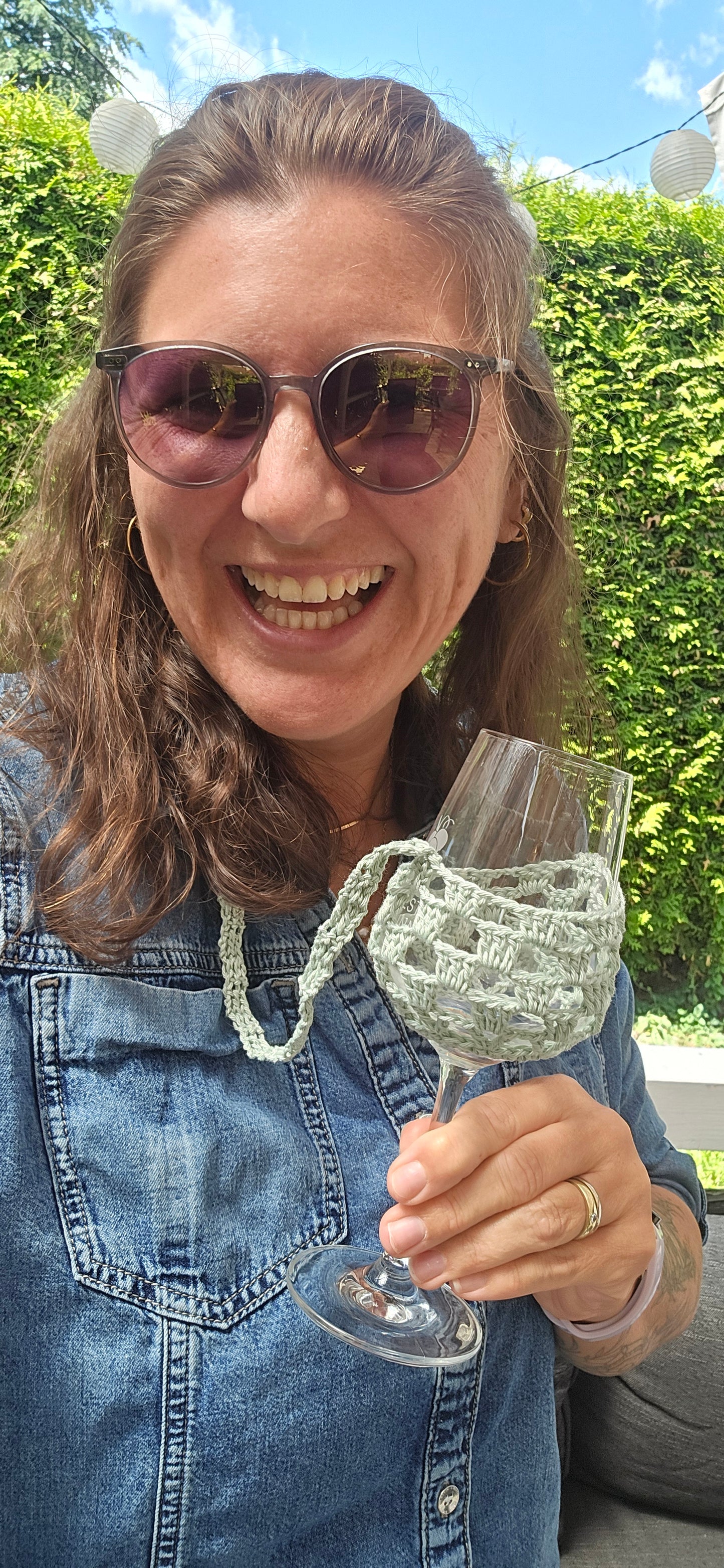 Häkelanleitung Wine Buddy Bag