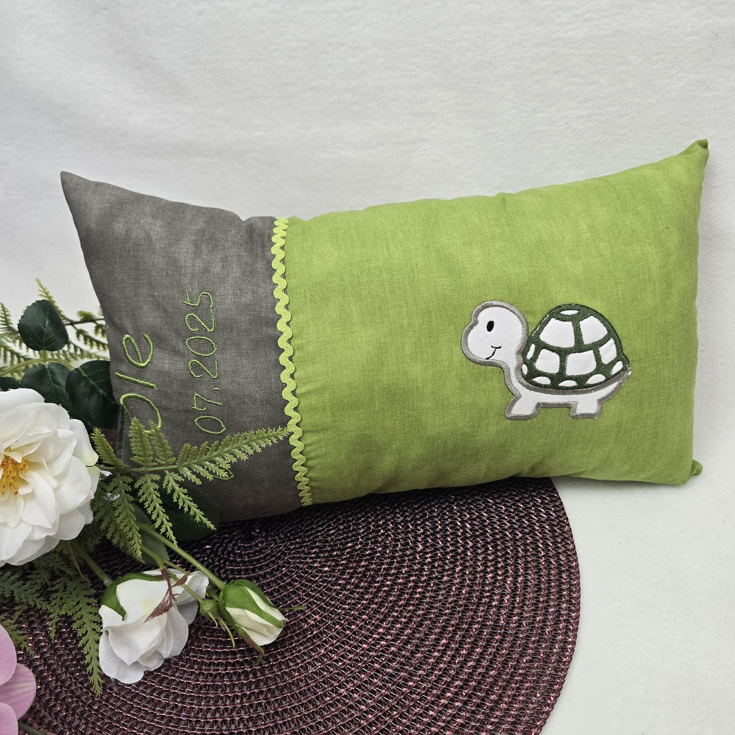 Kuschelkissen | Babykissen | Geburtskissen