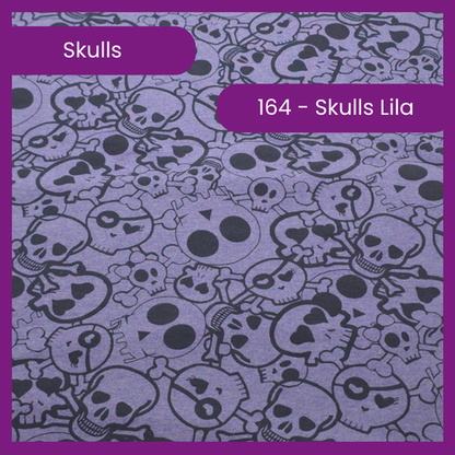 164 Skulls Lila