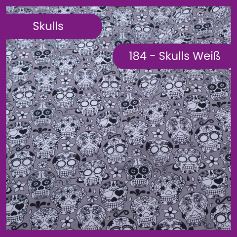 184 Skulls Weiss