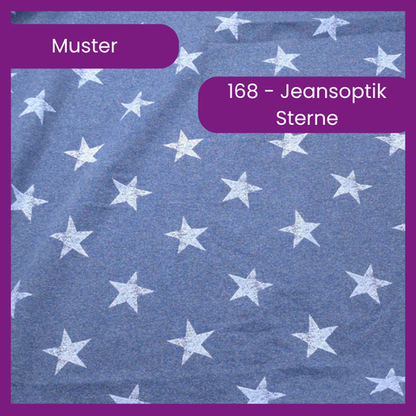 168 Jeansoptik Sterne