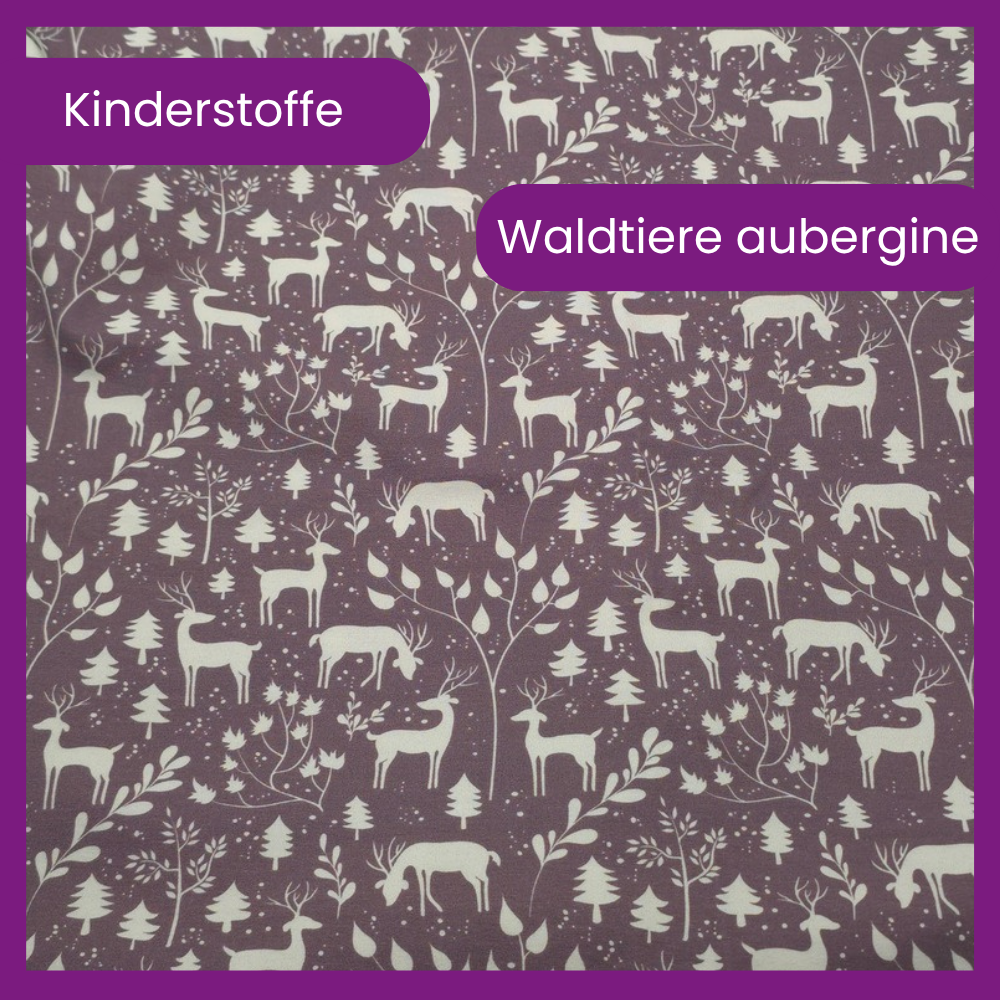 Waldtiere aubergine
