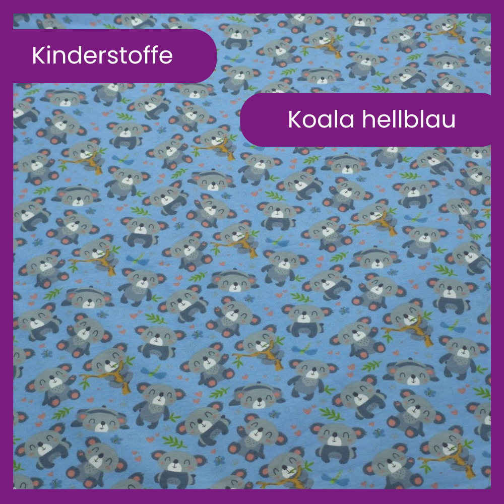 Koala hellblau
