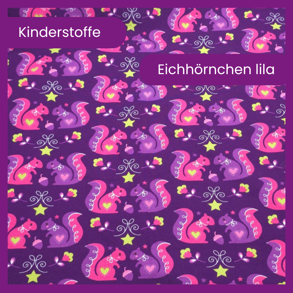 Eichhörnchen lila