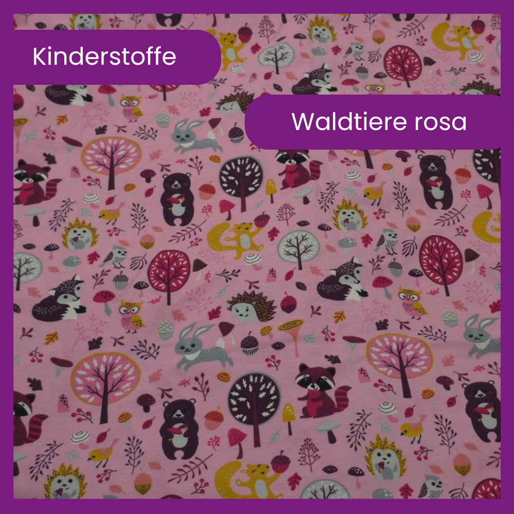Waldtiere rosa