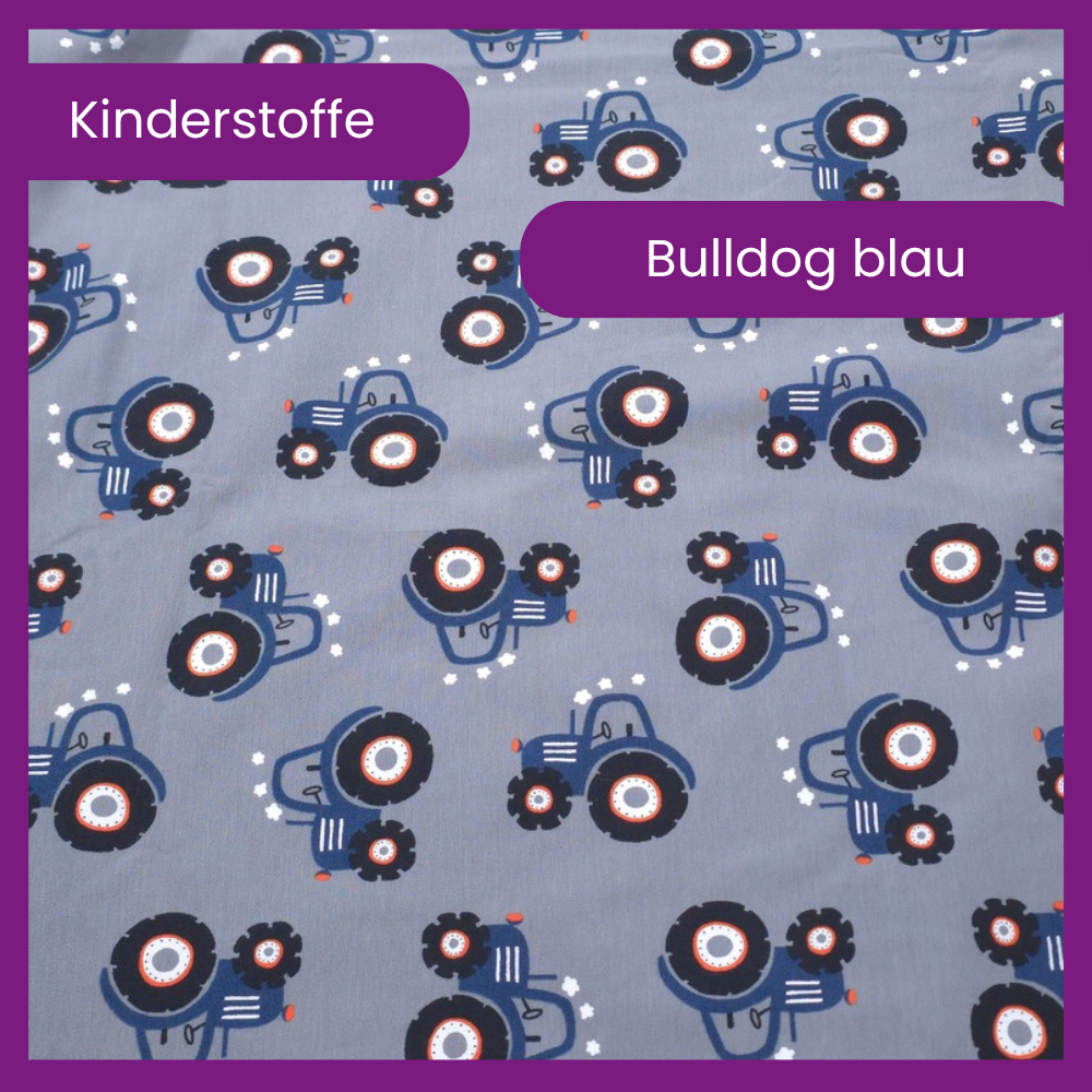 Bulldog blau