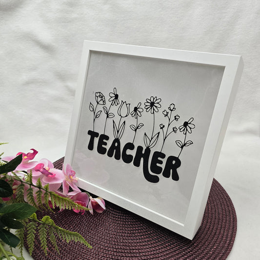 Lichterrahmen - Teacher
