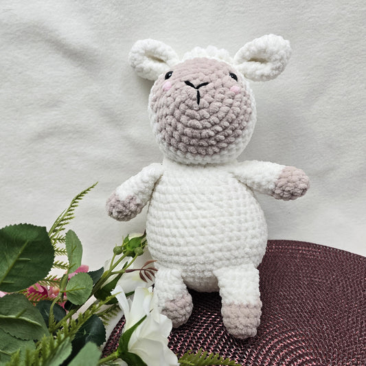 Schaf weiß - Amigurumi Häkeltier