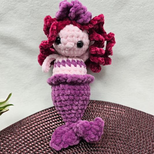 Meerjungfrau LilaPink - Amigurumi Häkeltier