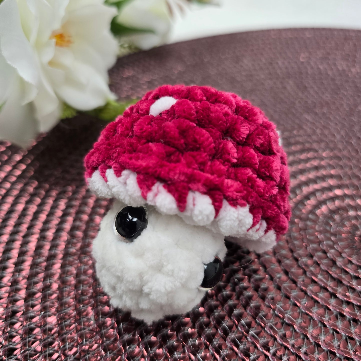 Plopp Pilz rot - Amigurumi Häkeltier