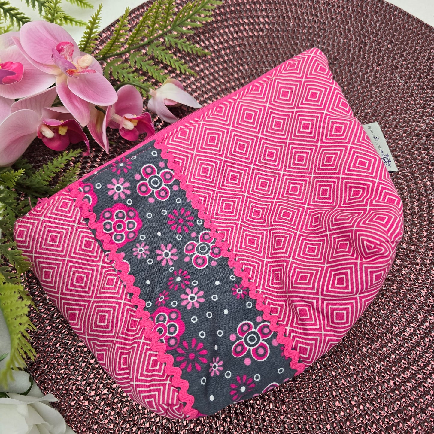 Täschchen - Rosa Blümchen (Einzelstück)