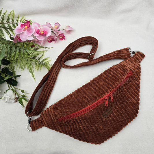 CrossBert terracotta | Einzelstück | Handmade | Crossbody | Bag