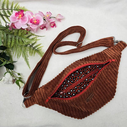 CrossBert terracotta | Einzelstück | Handmade | Crossbody | Bag