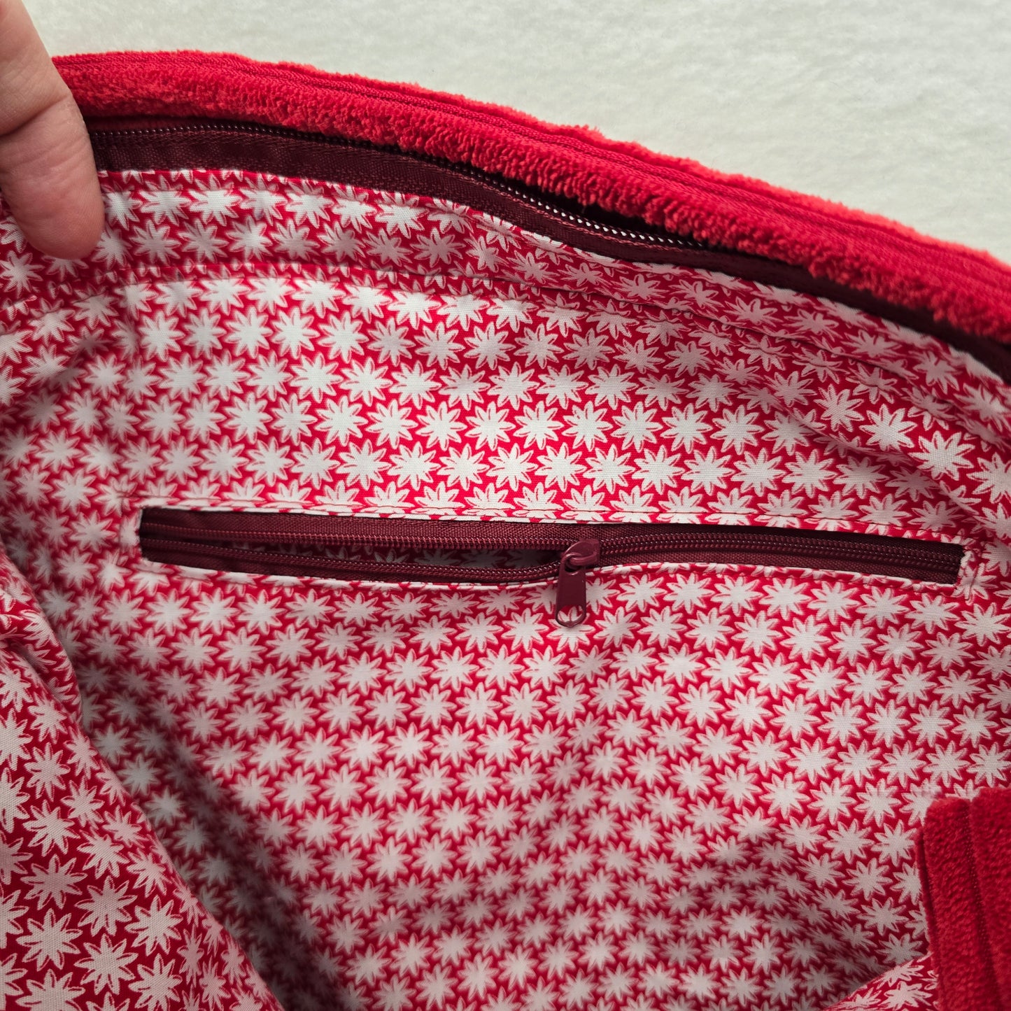 Cord-Handtasche CORDELIA CHUNKY Handtasche Umhängetasche Breitcord Träger längenverstellbar Innentasche Außentasche Crossbody