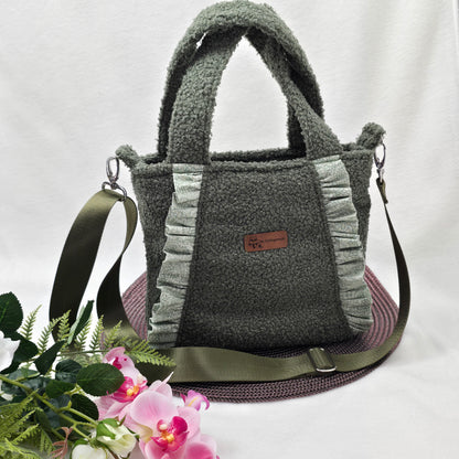 Véronique | Handtasche | Crossbody Tasche | Tasche für Damen | mit Rüschen