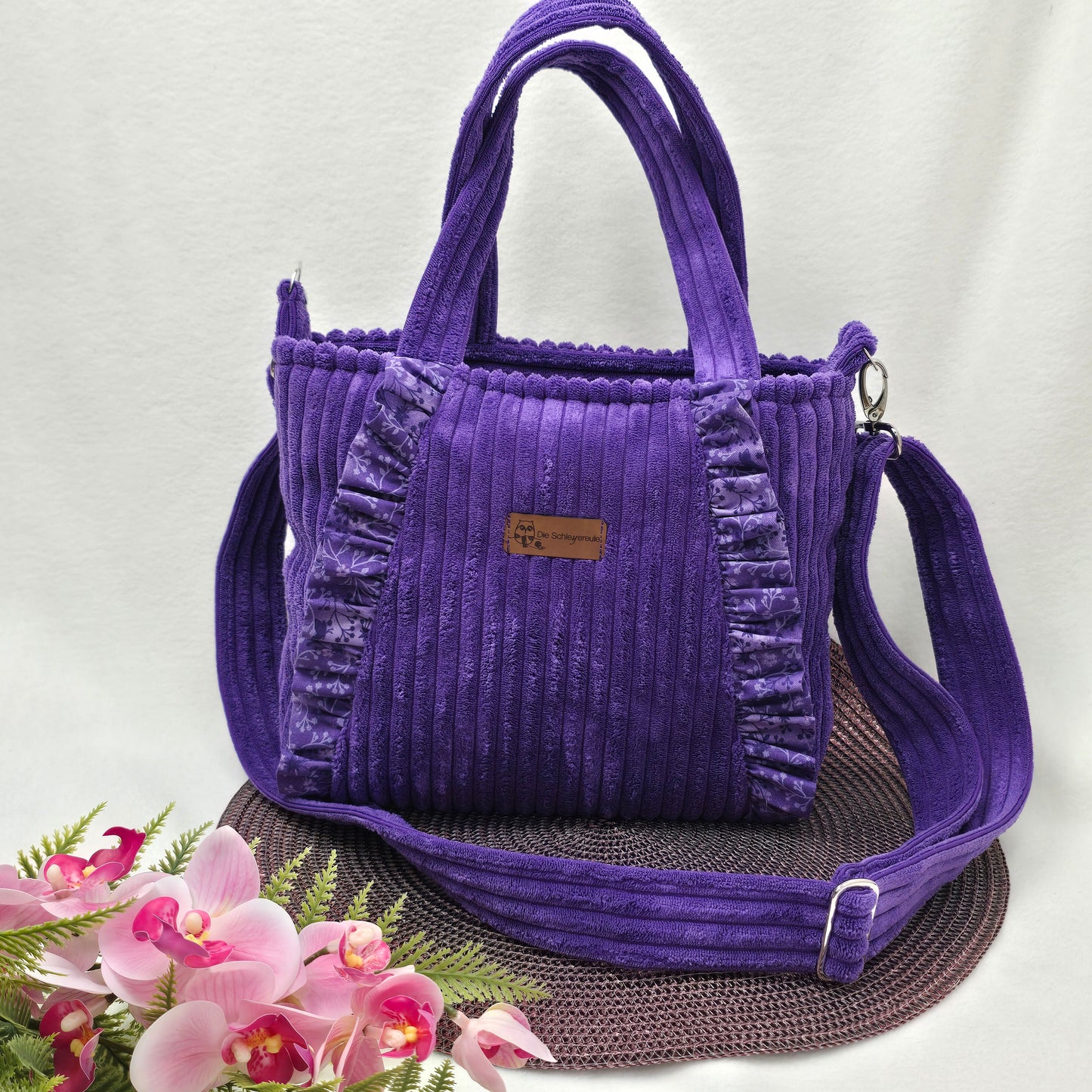 Véronique | Handtasche | Crossbody Tasche | Tasche für Damen | mit Rüschen