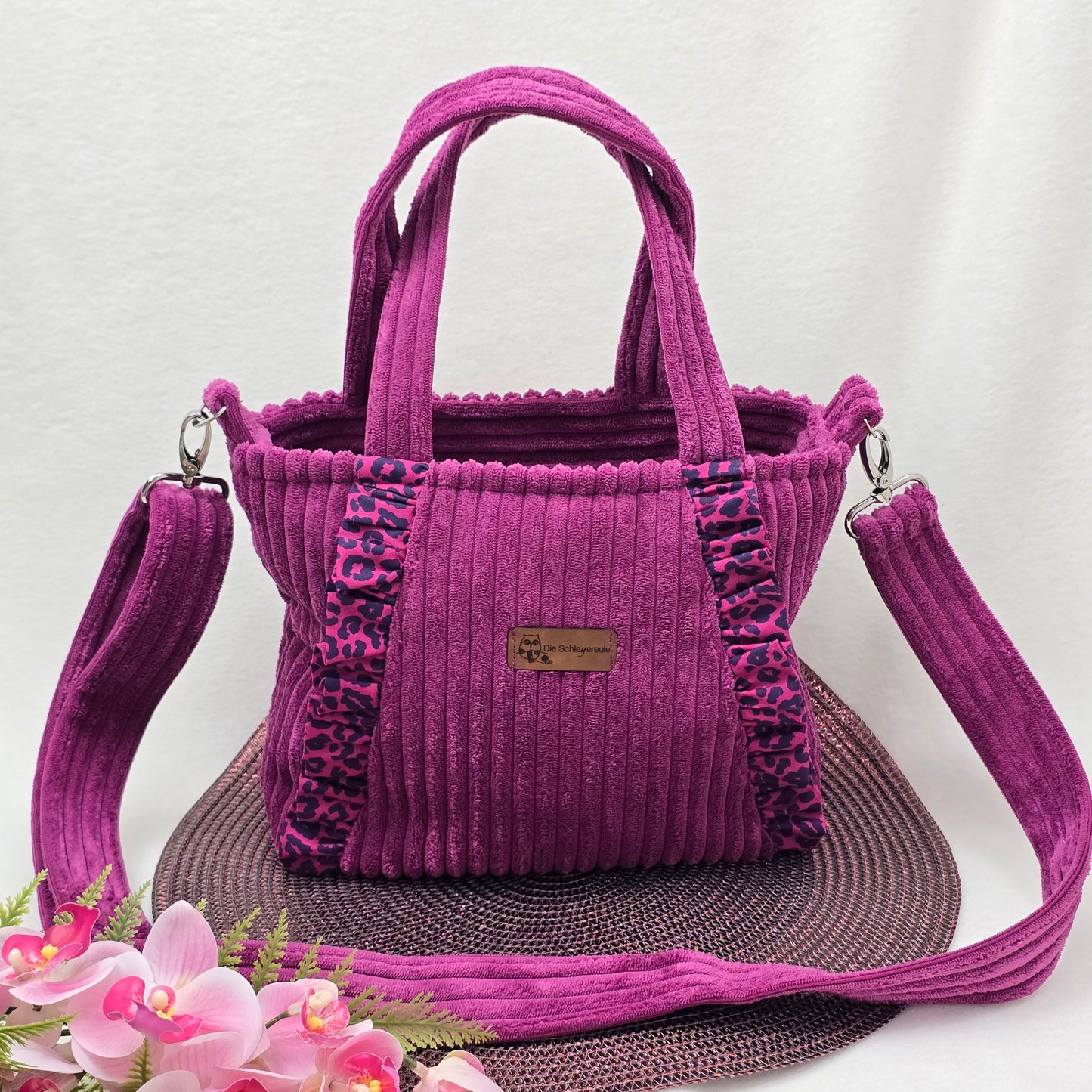 Véronique | Handtasche | Crossbody Tasche | Tasche für Damen | mit Rüschen
