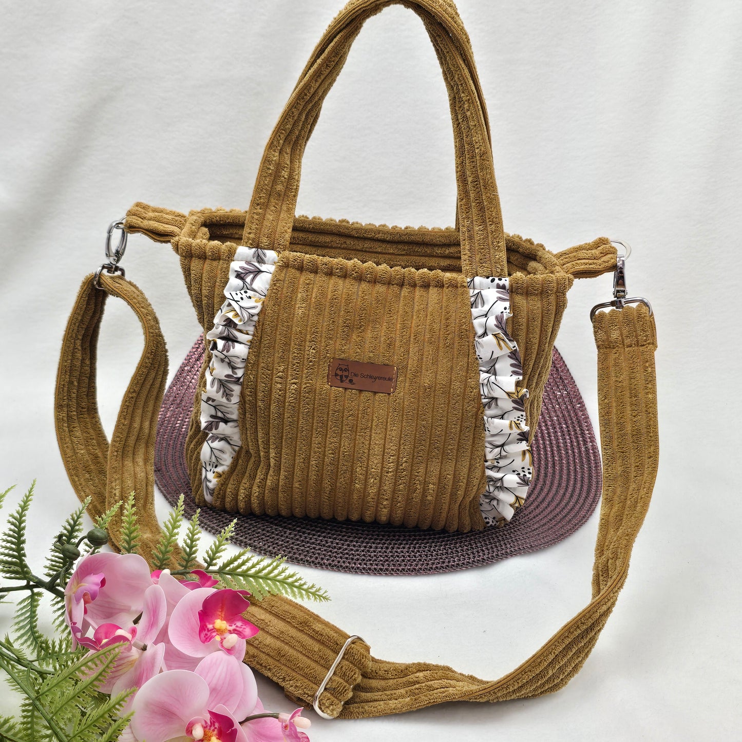 Véronique | Handtasche | Crossbody Tasche | Tasche für Damen | mit Rüschen