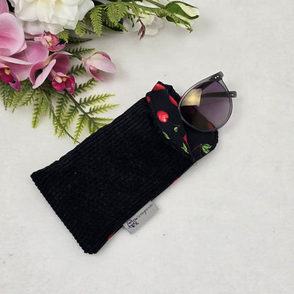 Sonnenbrillen Etui aus Cord