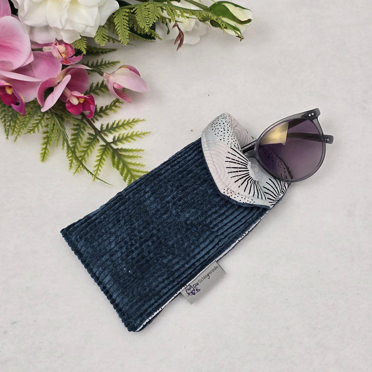 Sonnenbrillen Etui aus Cord