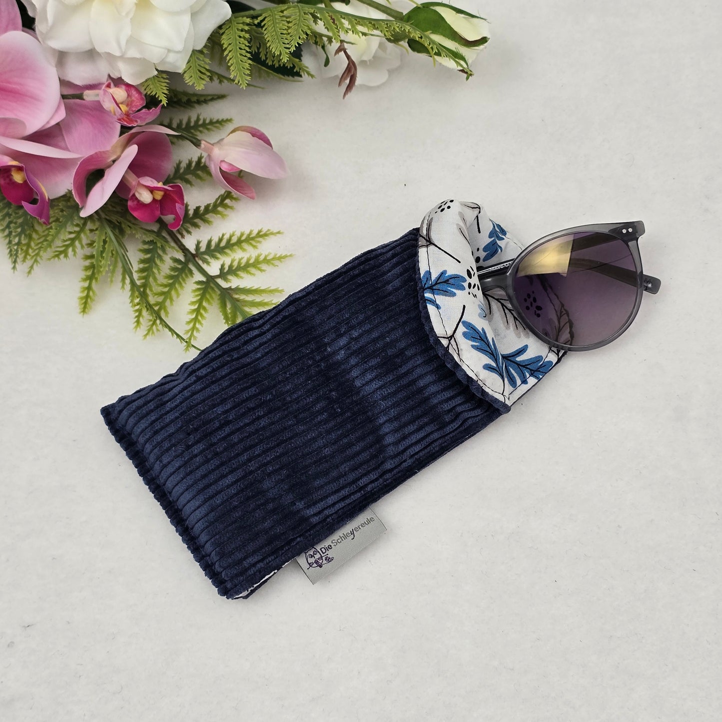 Sonnenbrillen Etui aus Cord