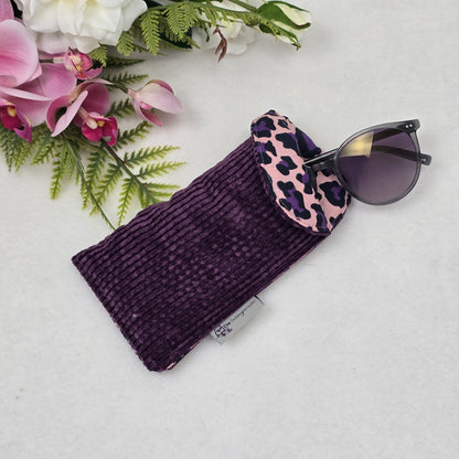 Sonnenbrillen Etui aus Cord