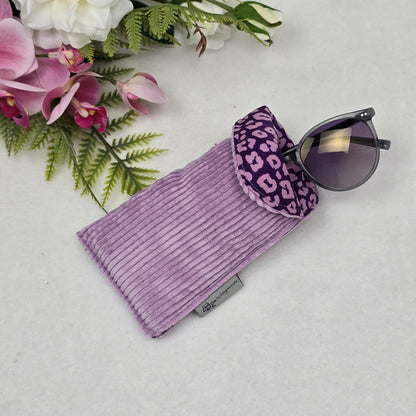 Sonnenbrillen Etui aus Cord