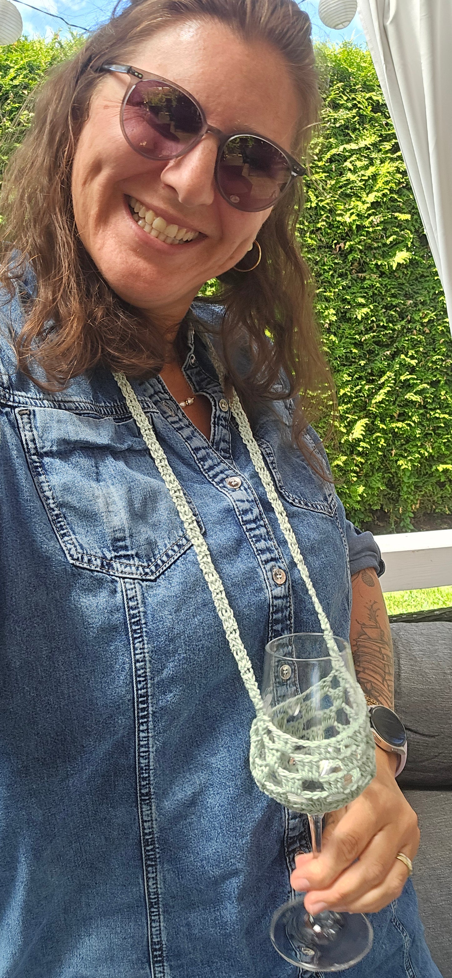 Häkelanleitung Wine Buddy Bag