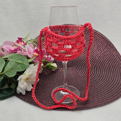 Gehäkelte WineBuddyBag