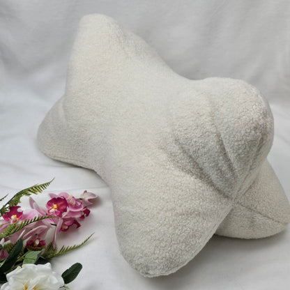XXL Leseknochen Teddy-Plüsch & Bouclé – Limited Edition