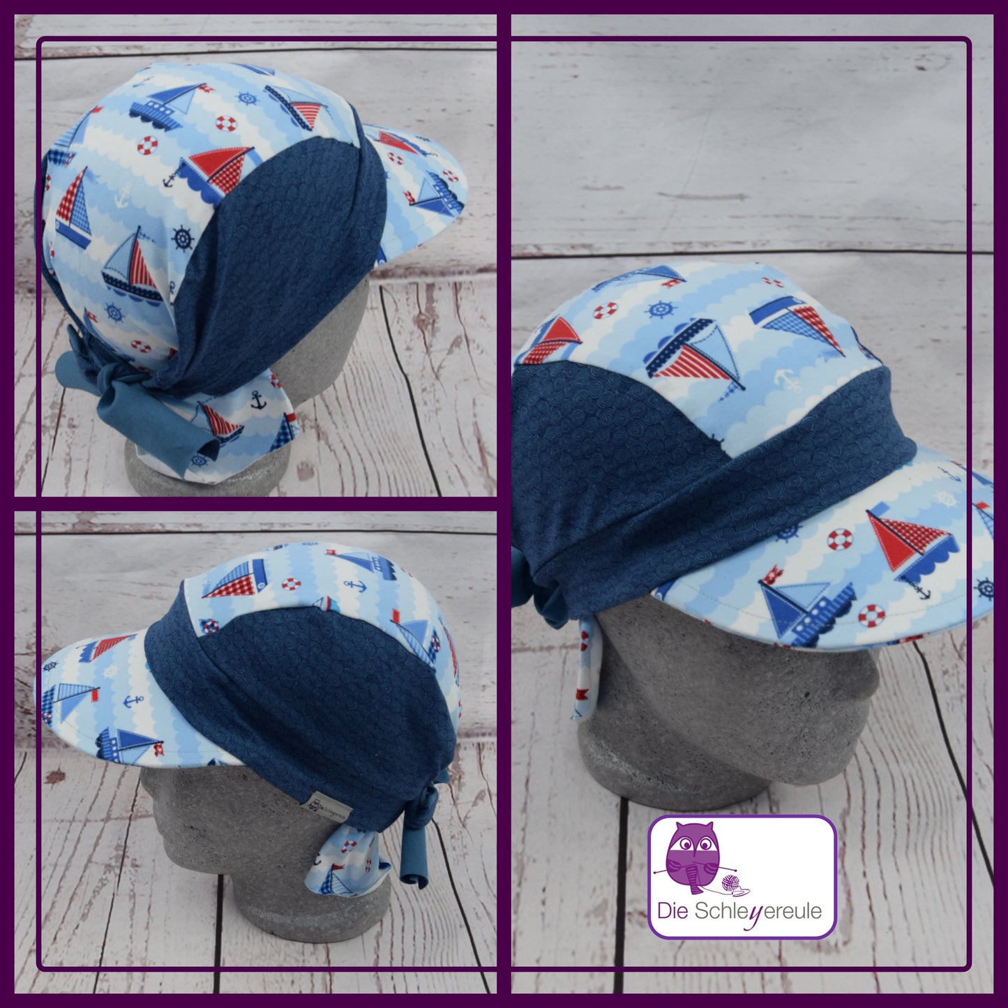 Bandana kleines Schild  - Schiffe