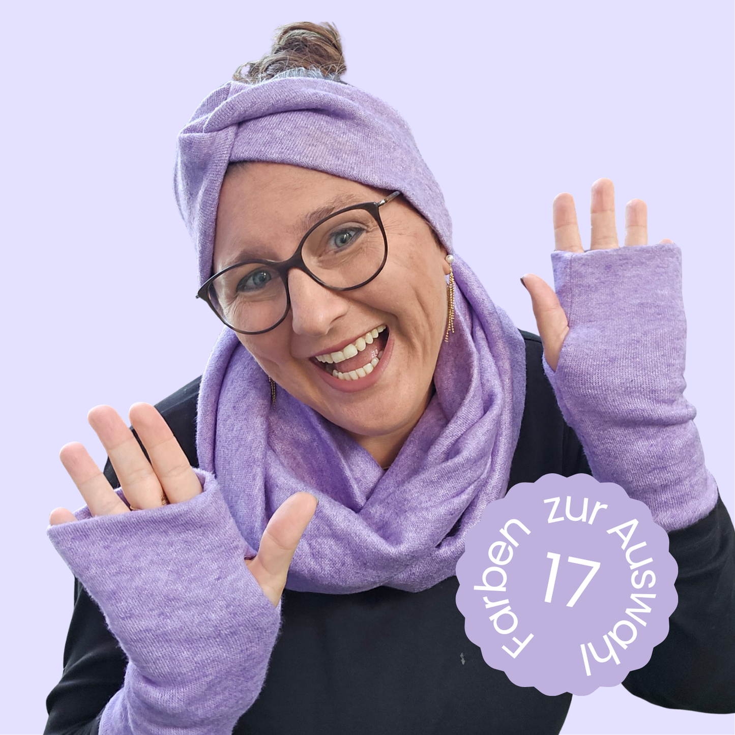 Armstulpen Damen | Kuschelkollektion | Handmade Stulpen aus Feinstrick | Pulswärmer Strick Handstulpen Winter Geschenk