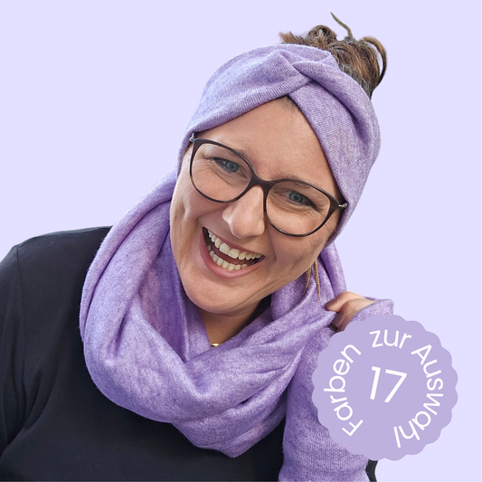 Stirnband Damen | Kuschelkollektion | Feinstrick | Haarband – Strick handmade Geschenk