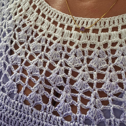Shirt Lignano – Häkelanleitung mit Häkelschrift und Videotutorials