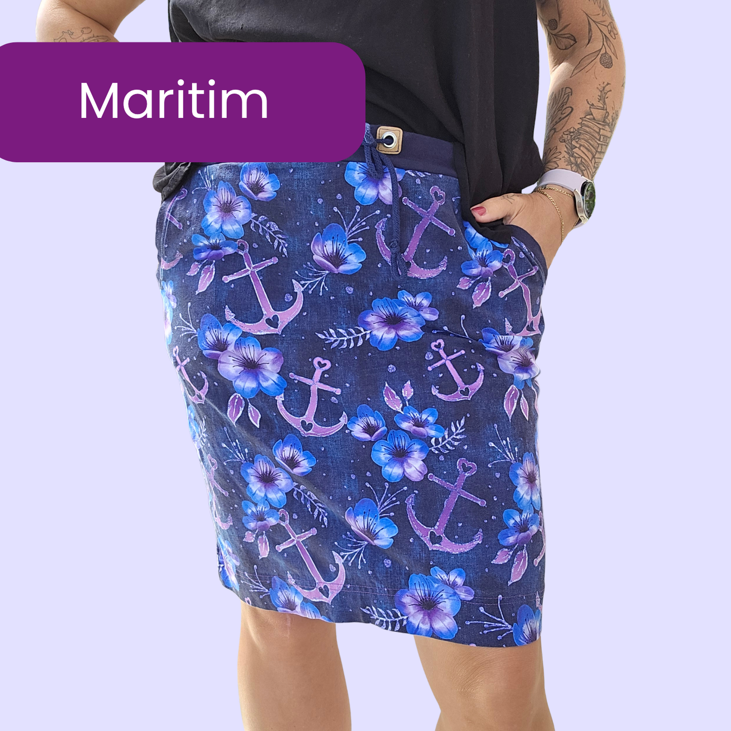 Lieblingsrock / Hose - Maritim