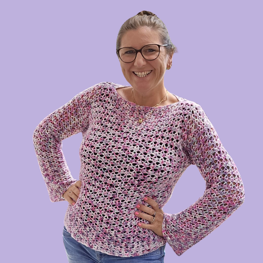 Shirt Perello – Häkelanleitung | 4 Varianten