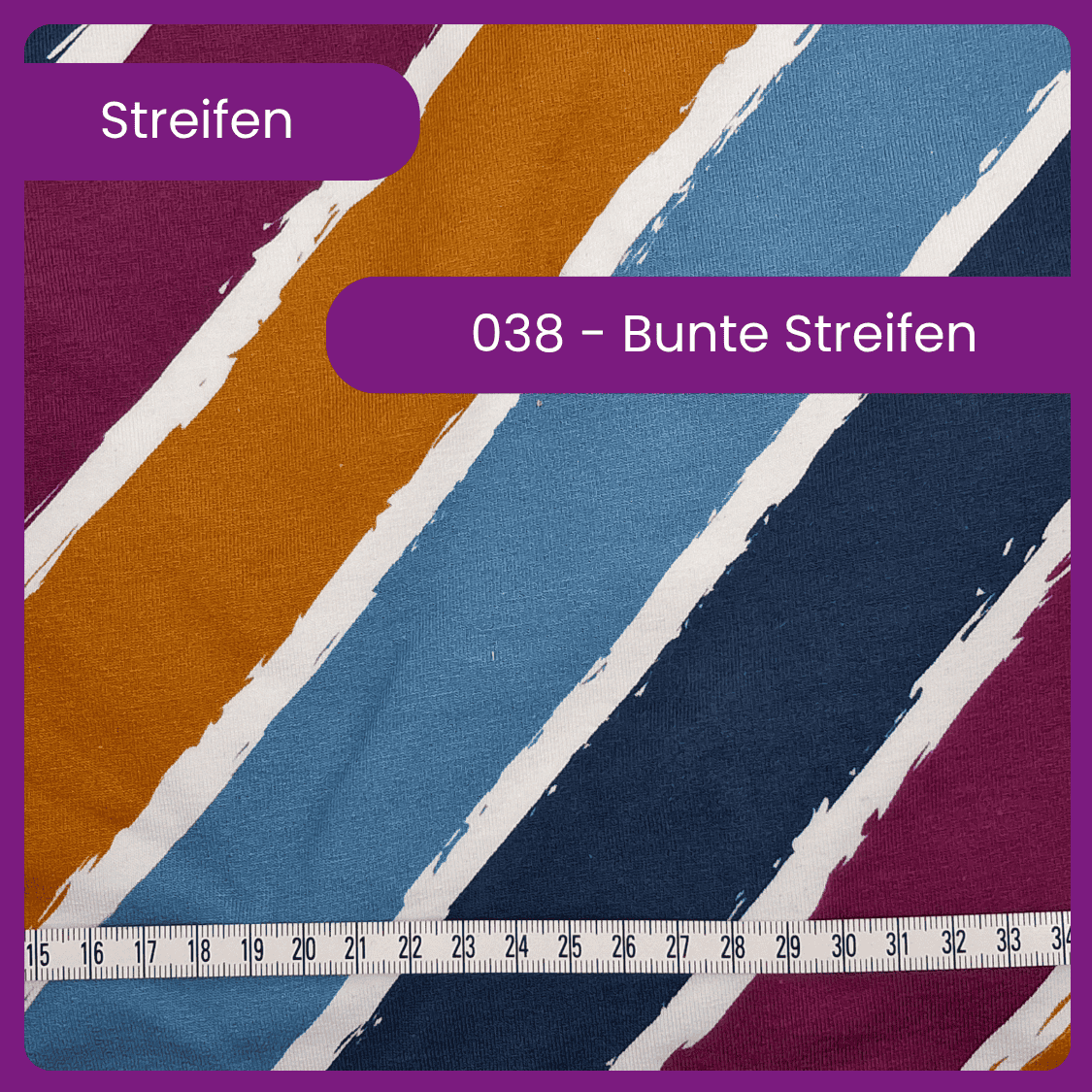 Lieblingsrock / Hose - Streifen