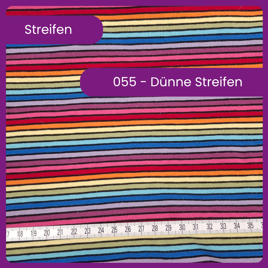 Lieblingsrock / Hose - Streifen