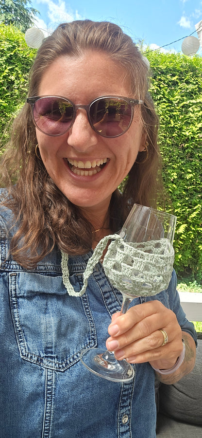 Häkelanleitung Wine Buddy Bag