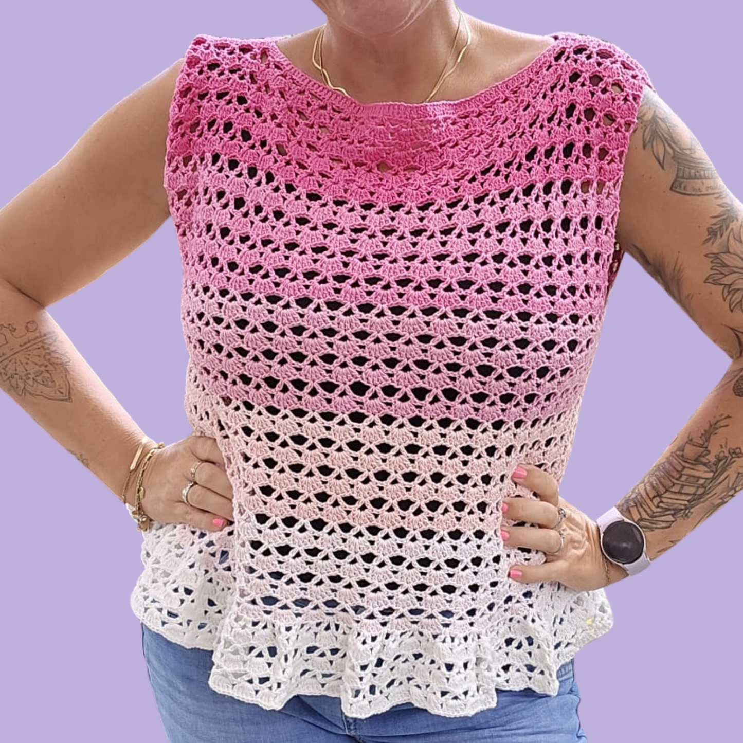 Shirt Perello – Häkelanleitung | 4 Varianten