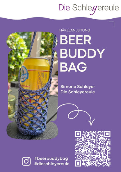 Häkelanleitung Beer Buddy Bag (Dosen/Flaschen)