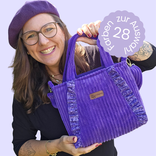 Véronique | Handtasche | Crossbody Tasche | Tasche für Damen | mit Rüschen