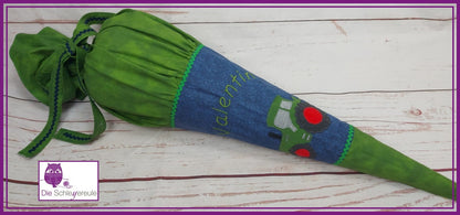 Schultüte | Zuckertüte | 70cm | umwandelbar zum Erinnerungskissen