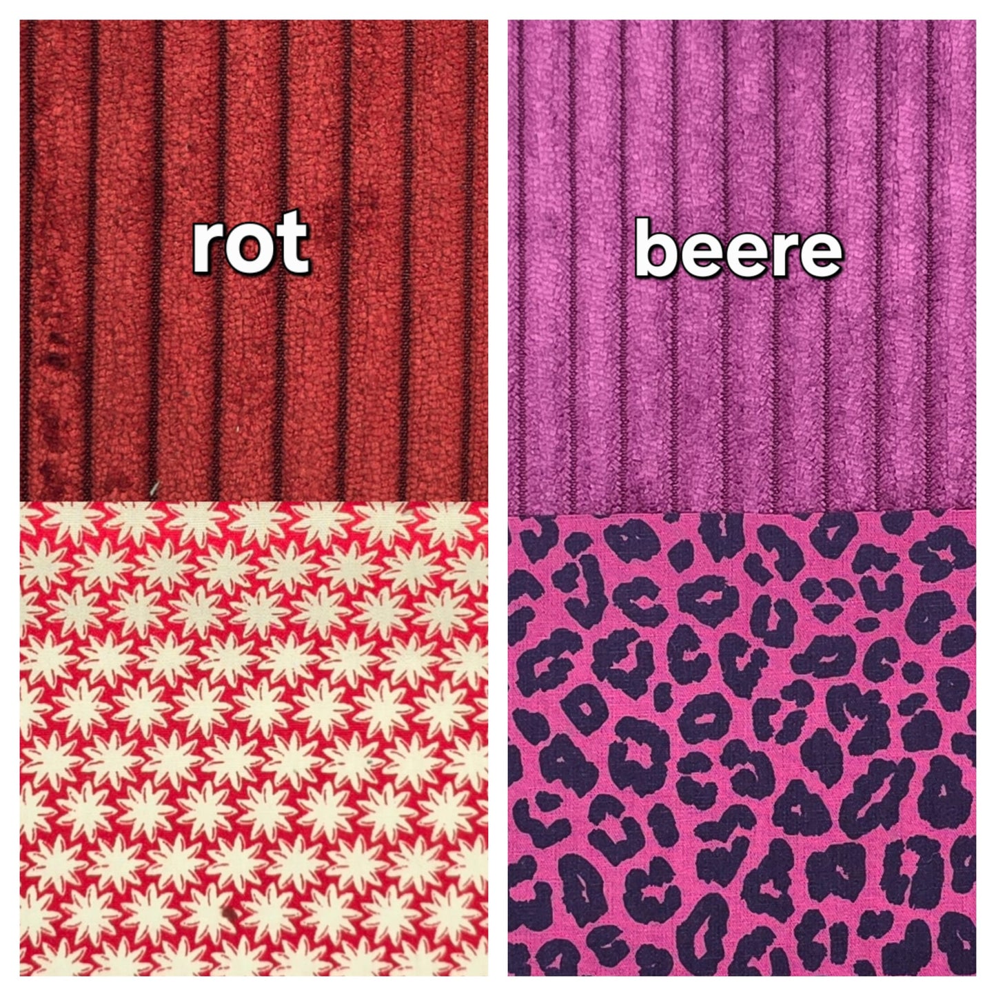 BackBert Handmade – Rucksack aus Cord, Gurt verstellbar, Geschenk für Frauen, Innen- u. Außentasche