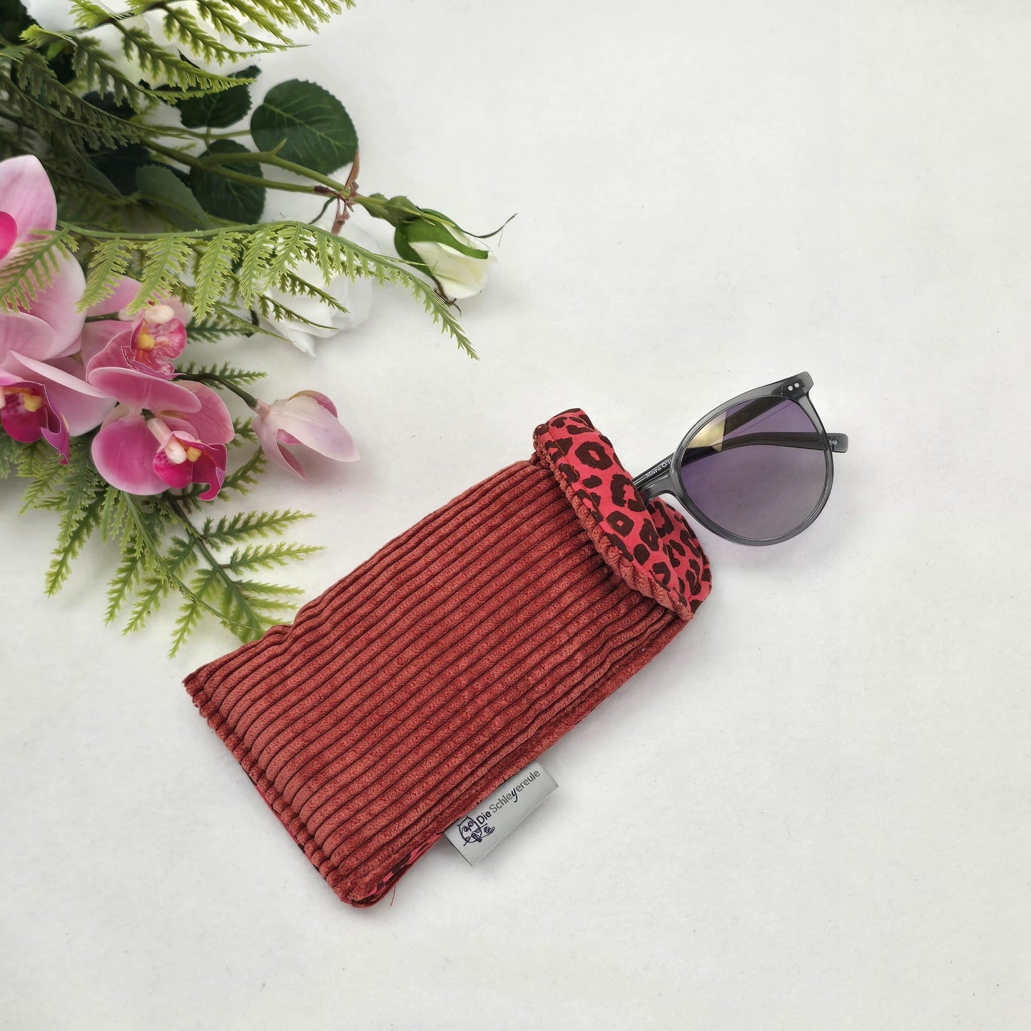 Sonnenbrillen Etui aus Cord