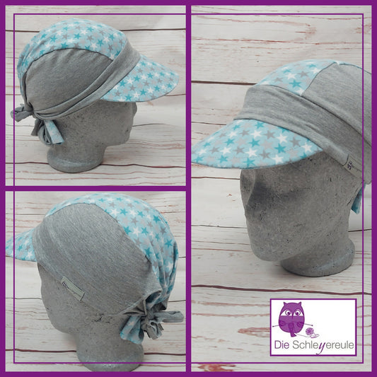 Bandana großes Schild  - Sternchen Mint