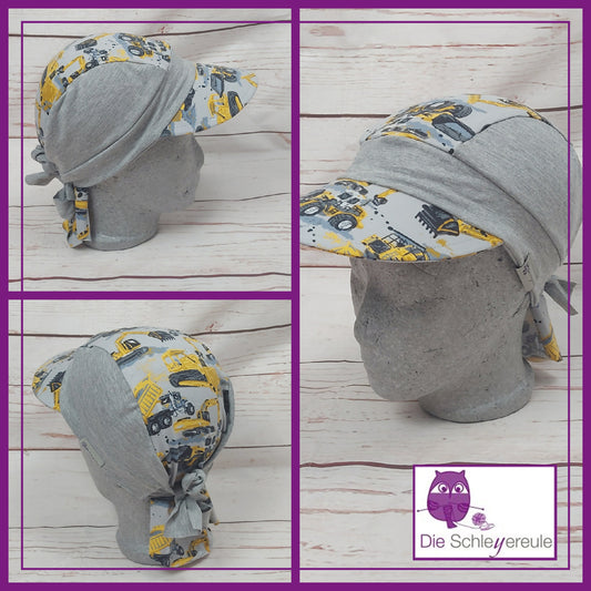 Bandana großes Schild  - Bagger
